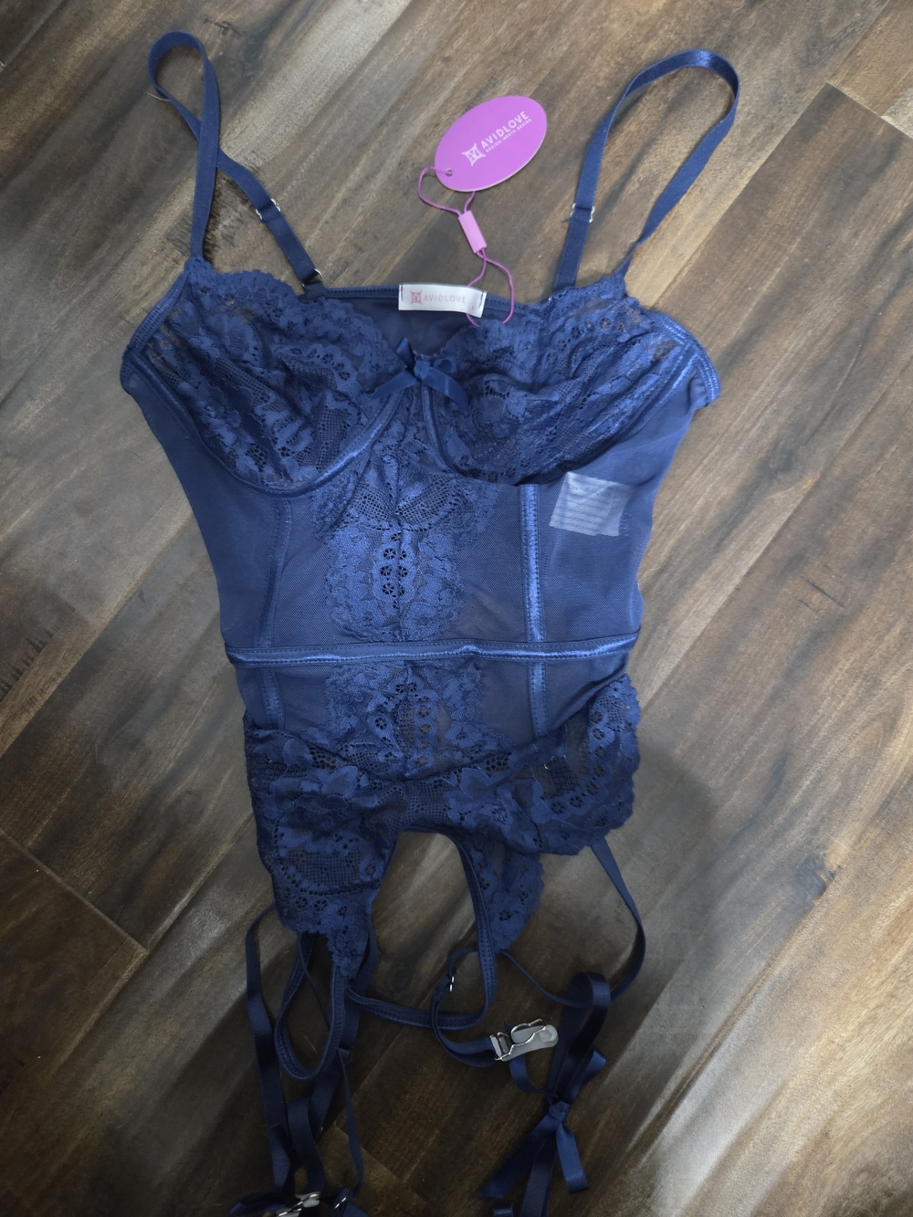 Navy Lingerie
